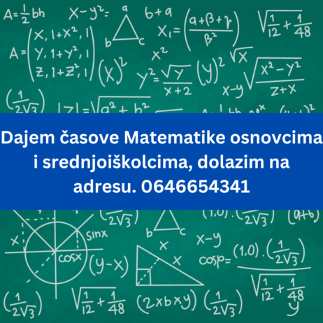 Časovi matematike