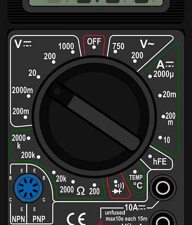 Digitalni multimetar DT-838