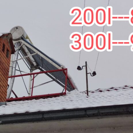 Solarni bojler-bez racuna za struju