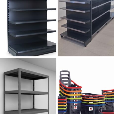 Metalne police i oprema za markete