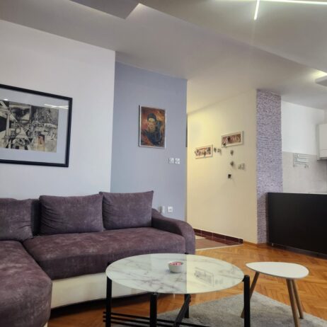 Izdajem stan u epicentru Niša, ima lift i parking za stanare zgrade. Moderno i funkcionalno opremljen. Cena zakupa je 380 eu. Za više informacija kont: 062-216131