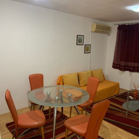 Izdajem garsonjeru u srogom centru Nisa full opremljenu u novoj zgradi,tacnije na 50 ak metara od ..pravnog i ekonomskog fakulteta.cena 250 eur.br tel 063400805