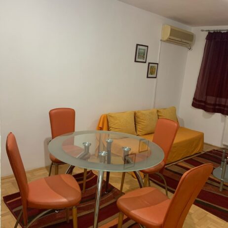 Izdajem garsonjeru u srogom centru Nisa full opremljenu u novoj zgradi,tacnije na 50 ak metara od ..pravnog i ekonomskog fakulteta.cena 250 eur.br tel 063400805