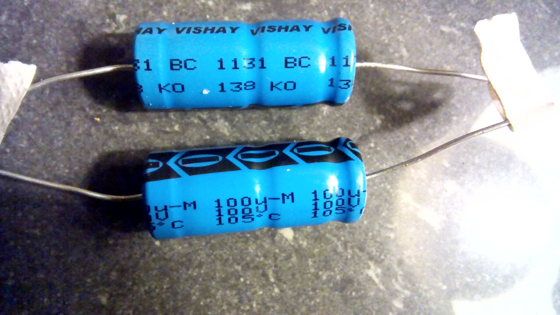 Vishay BC Philips Oscon Rubycon Samsung Samwha Yageo