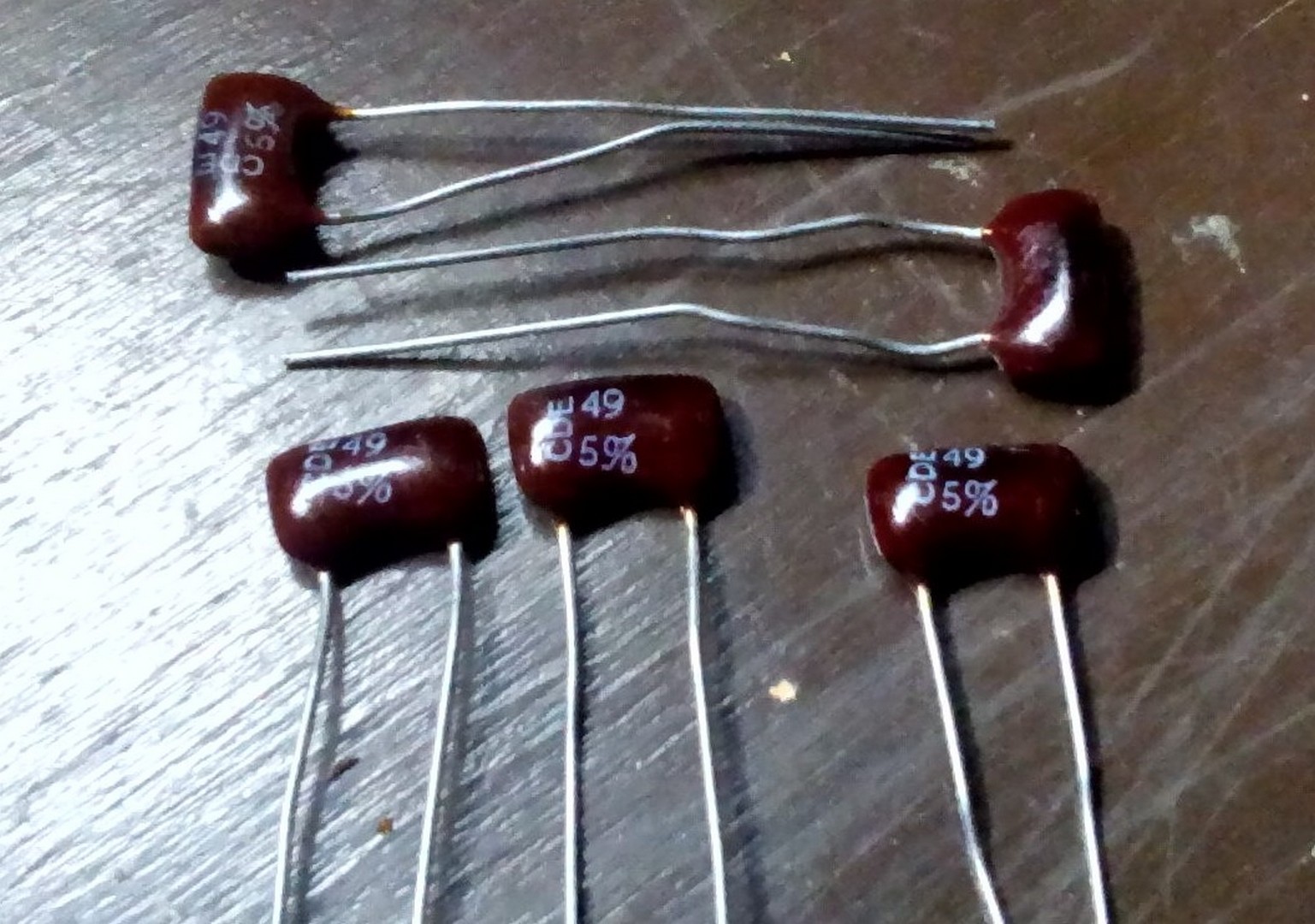 Silver mica kondenzatori