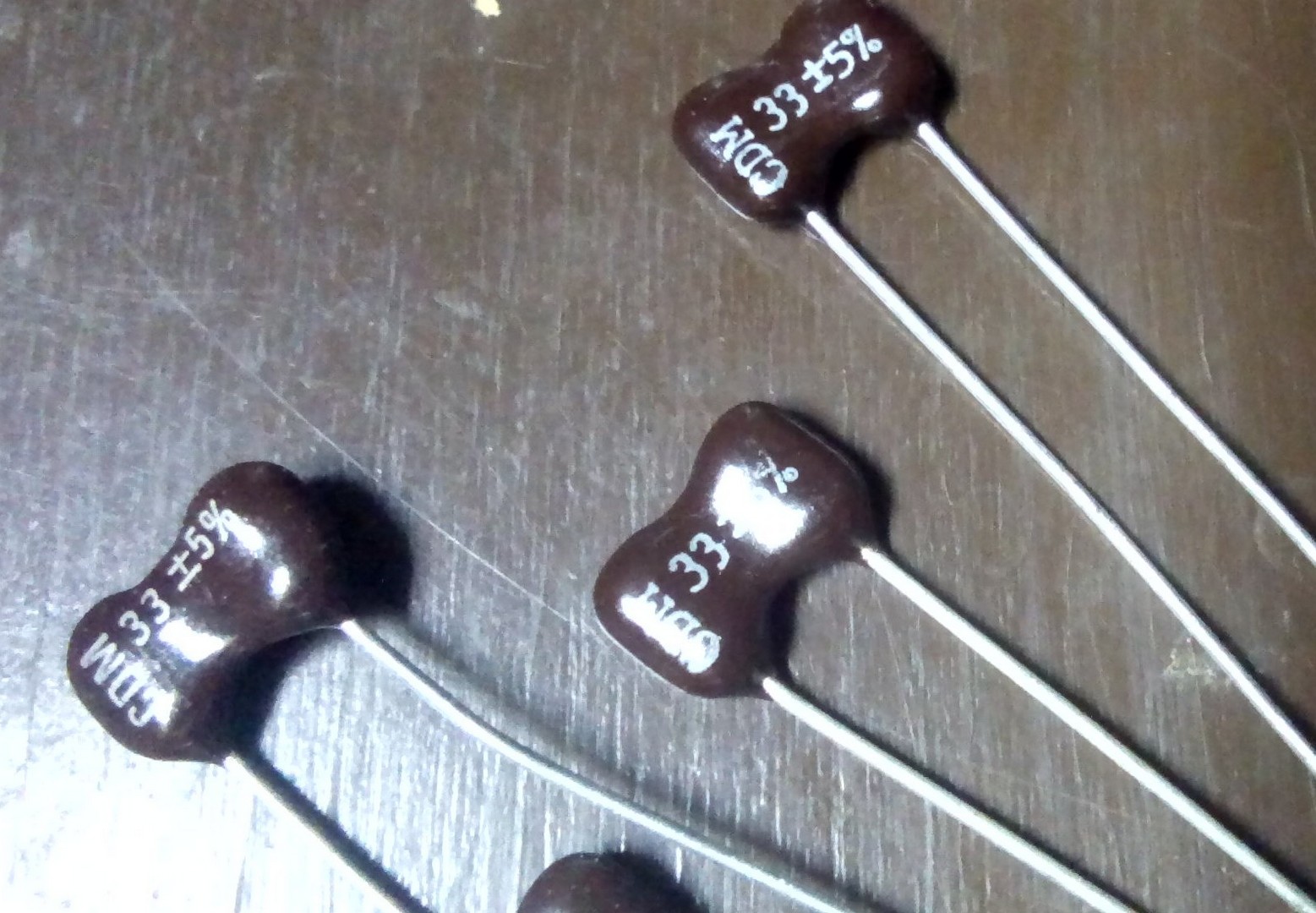 Silver mica kondenzatori