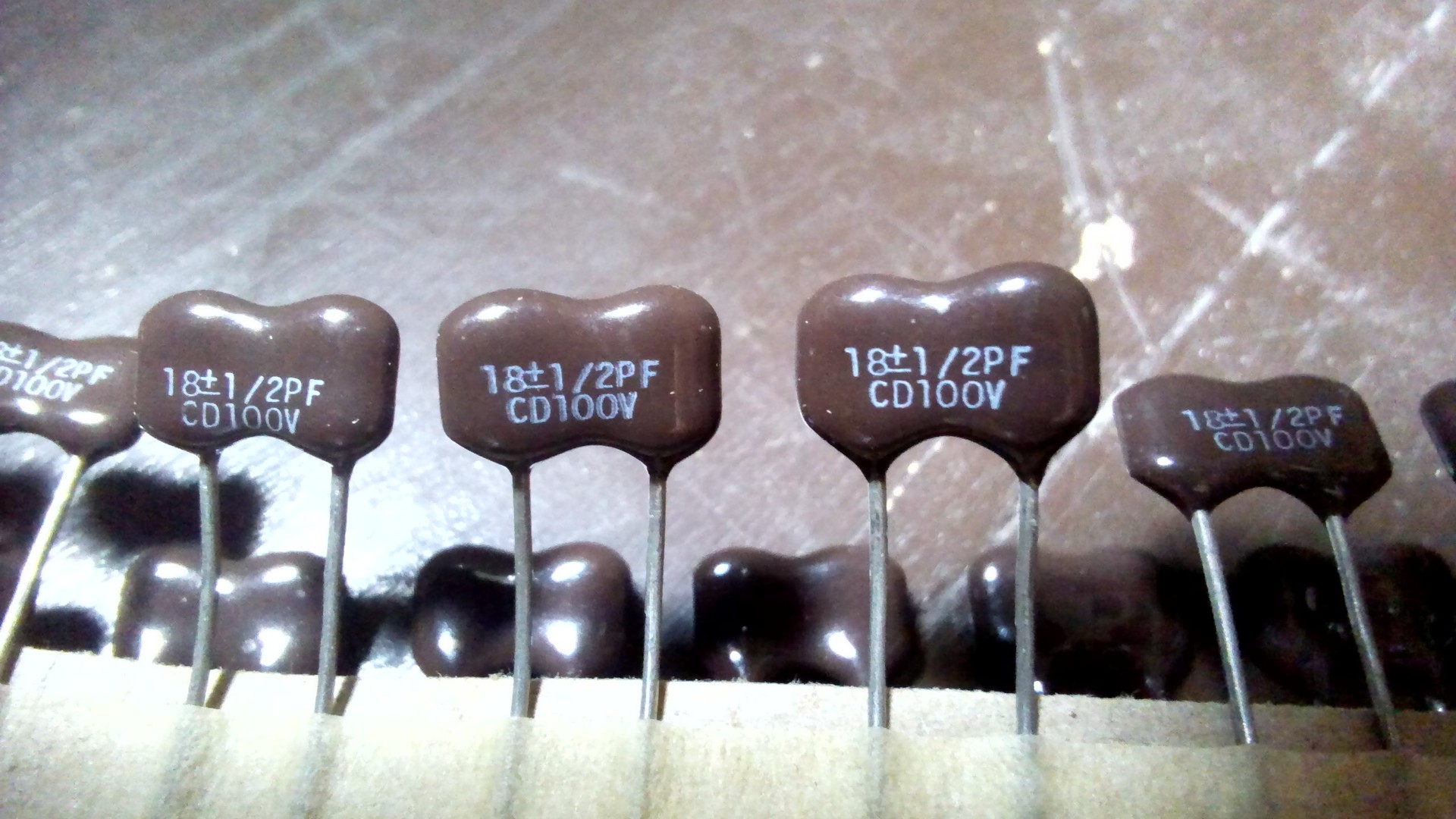 Silver mica kondenzatori