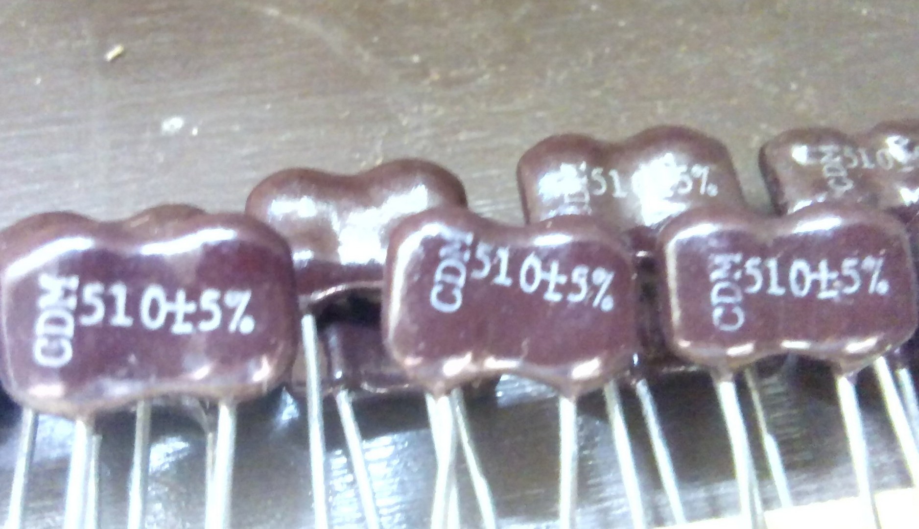 Silver mica kondenzatori