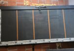 PVC vrata sa Alu panel u sredini